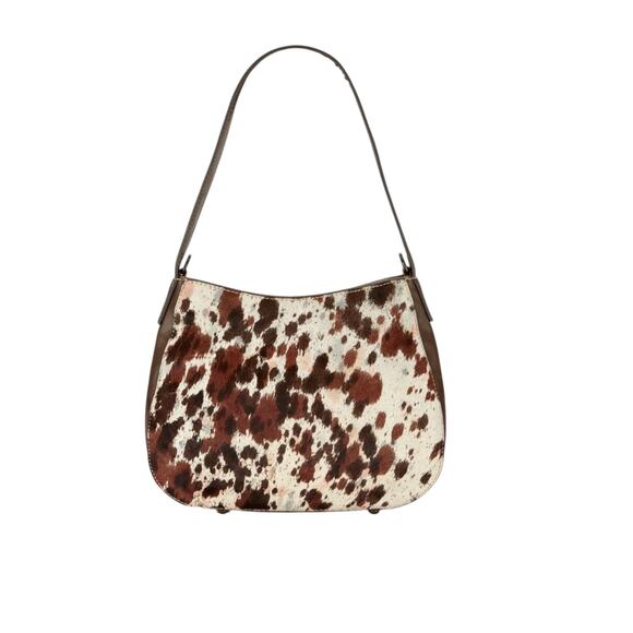 NWT! Tony Lama Cowhide Western Cowgirl Concealed Carry Brown Hobo Bag - Picture 1 of 13